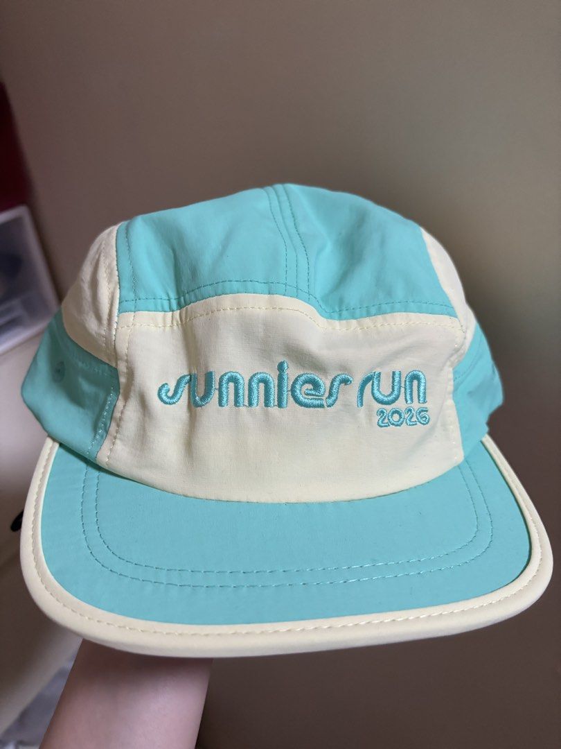 Sunnies Run 2026 Cap (Category: Caps & Hats) located in Quezon City. Submitted by hscherryy (Listing ID 1470866806, Image 1). Description: sunnies run 2026 merch.