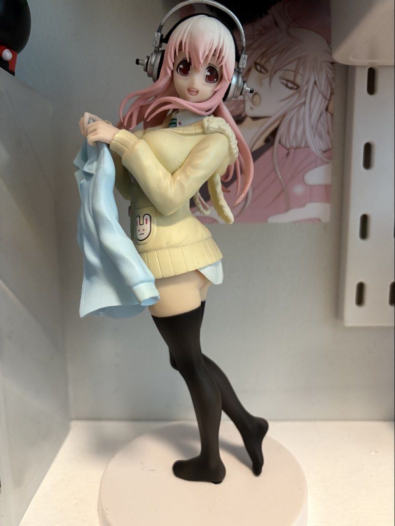 Super Sonico Clothes changing time ver. Figure (Category: Figurines & Statues) located in Santa Cruz, Pampanga. Submitted by hore_drew (Listing ID 1470753014, Image 1). Description: Wts/Lfb (Halloween sale) - Payo only | if 1 week dop then 50% nrdp (₱750) - Loose (no box) - x to sensi + impatient Can send more picture, feel free to ask questions here☺️❤️.