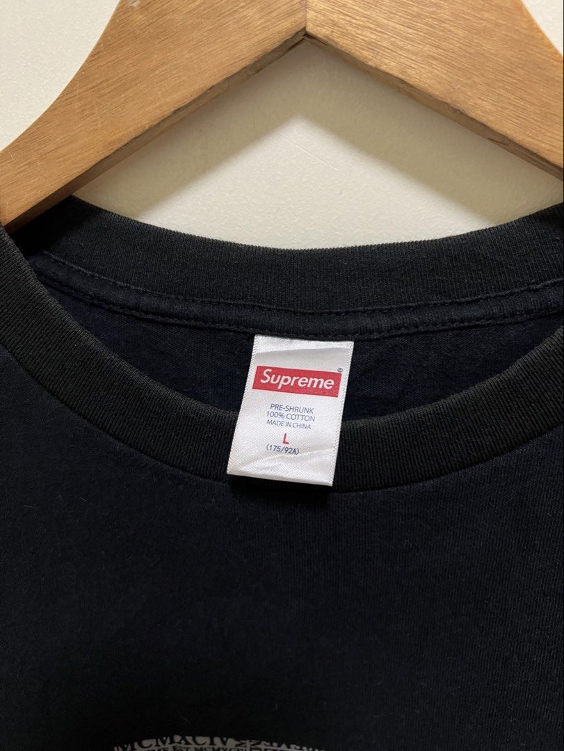 Supreme Black Shirt (Category: Formal Shirts) located in Manila. Submitted by thriftpoint99 (Listing ID 1470816270, Image 2). Description: 21x27 No issue Excellent condition.