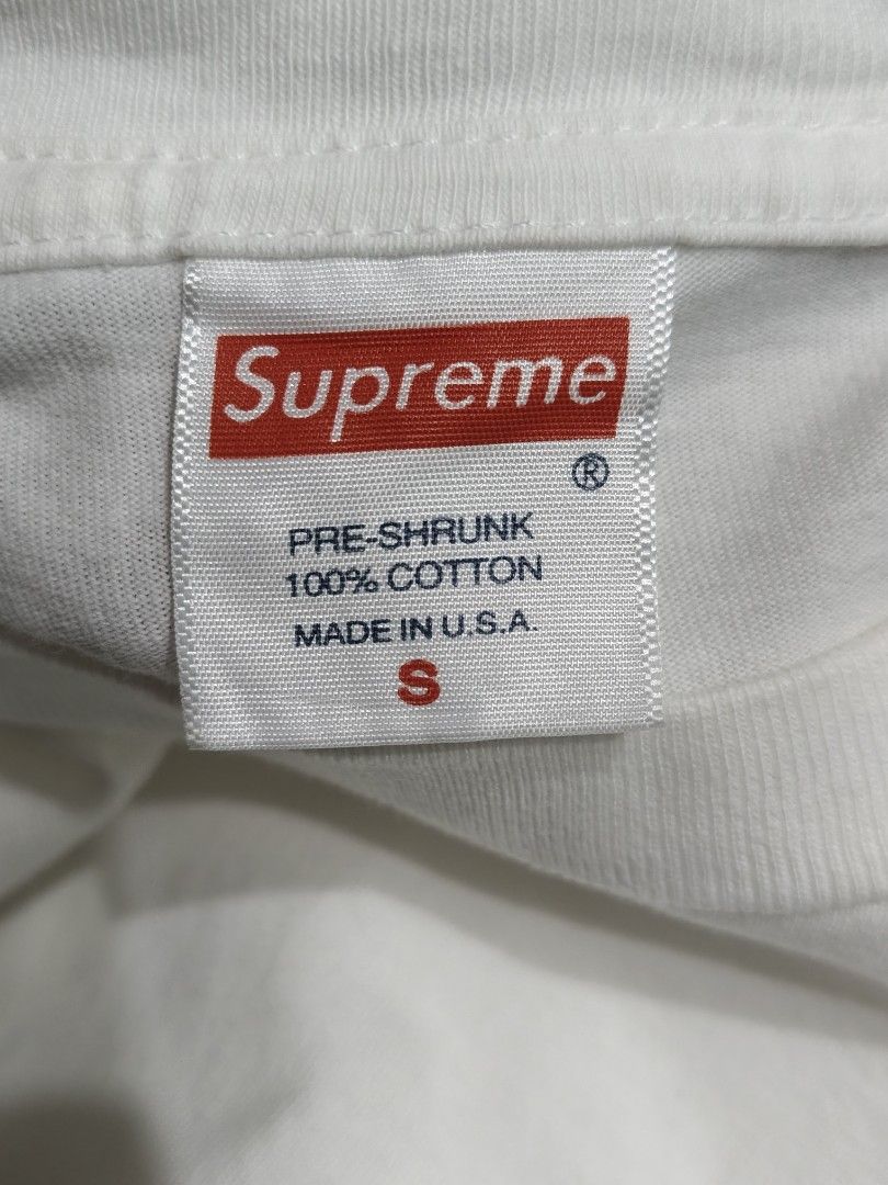 Supreme box logo "Bonjour Madame" (Category: Tshirts & Polo Shirts ) located in Iriga City. Submitted by herwintmartirez (Listing ID 1470758879, Image 3). Description: SIZE: small DIMES: 18x26.5 EXCELLENT.