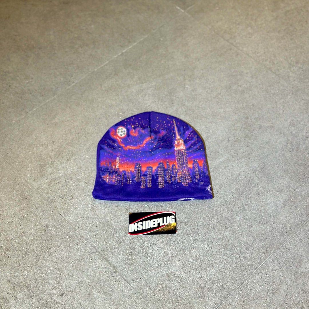 Supreme Cityscape Beanie Purple (Category: Caps & Hats) located in Quezon City. Submitted by inside_plug (Listing ID 1470773585, Image 2). Description: For Sale Supreme Cityscape Beanie Purple Brandnew Dm us to purchase.