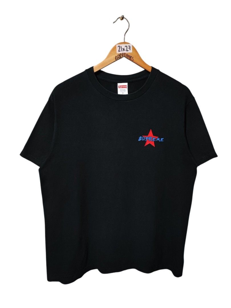 SUPREME MONEY POWER RESPECT TEE FW19 (Category: Tshirts & Polo Shirts ) located in Iloilo. Submitted by gooddimes (Listing ID 1470922424, Image 1). Description: Supreme Moner Power Respect Tee FW19 Authentic Size on tag: Medium Dimes: 21x27L Issue/s: Hairline crack on back print Color rate: 9.5/10 Excellent condition ₱1,299 +sf Reminders: - All items are thrifted, please manage your expectations - Color may vary due to lighting - Please wash befo