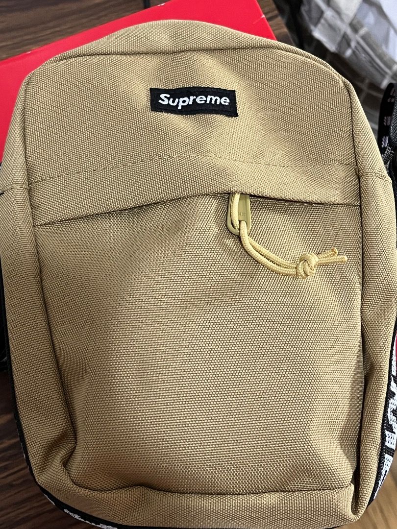 Supreme Shoulder Bag SS18 Tan (100% Authentic Cordura) (Category: Sling Bags) located in General Trias. Submitted by bambi-015 (Listing ID 1470930139, Image 3). Description: .
