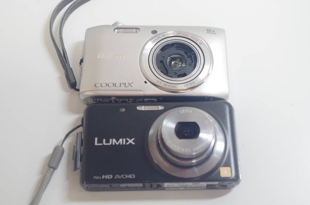 T1514 Nikon S3600 Panasonic DMC-FX80 2 units (Category: Cameras) located in Caloocan City. Submitted by letao_shopping_ph (Listing ID 1470802750, Image 1). Description: [Product Details] ● Product Code: T ● Operational Status This item has not been tested. For items that require specific equipment or environments for testing, or those that demand specialized knowledge or technical expertise, a thorough assessment may not be possible. Therefore, t
