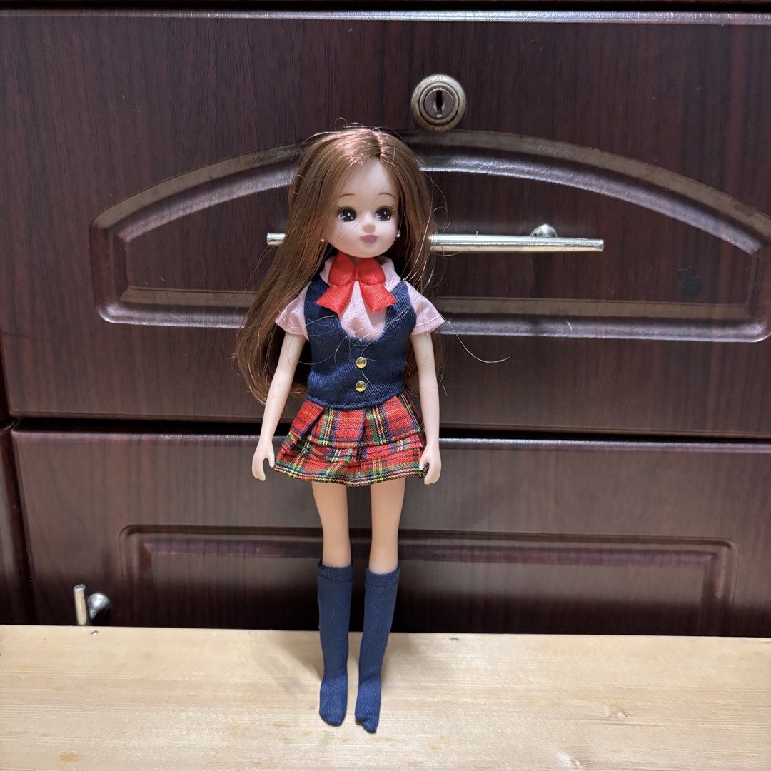 Takara Tomy Licca Chan Doll School Uniform (Category: Figurines & Statues) located in Manila. Submitted by nero.ph (Listing ID 1470822489, Image 1). Description: -No box -no shoes -no damages DM for more inquiries.
