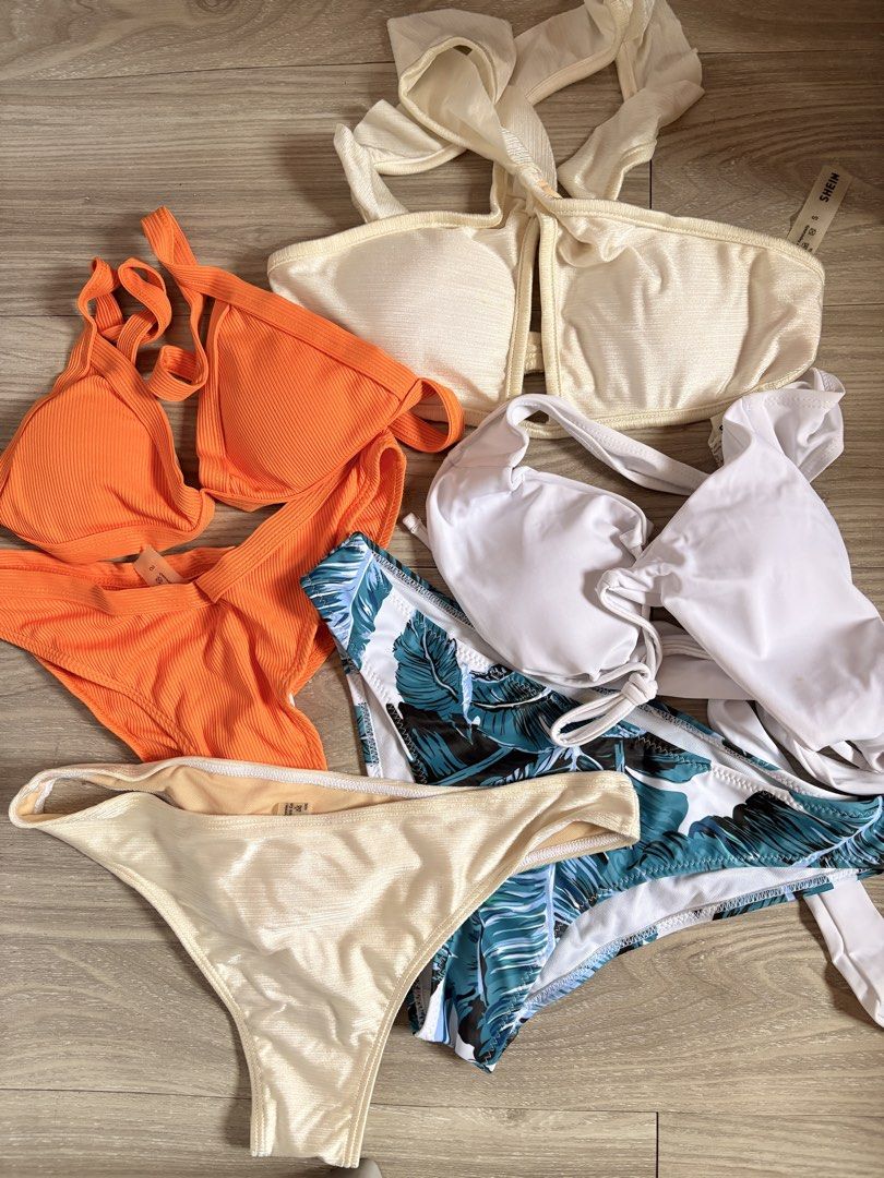 6 pcs Bikini Swimwear Set TAKE ALL (Category: Bikinis & Swimsuits) located in Agdangan. Submitted by ririi_cat (Listing ID 1470777299, Image 2). Description: - Sold together as a bundle/Take all - Never been used, natambak lang - all size small, may isang med (last pic) Rfs: Decluttering 📍Dasmariñas Cavite MOP: Gcash MOD: J&T or Lalamove.
