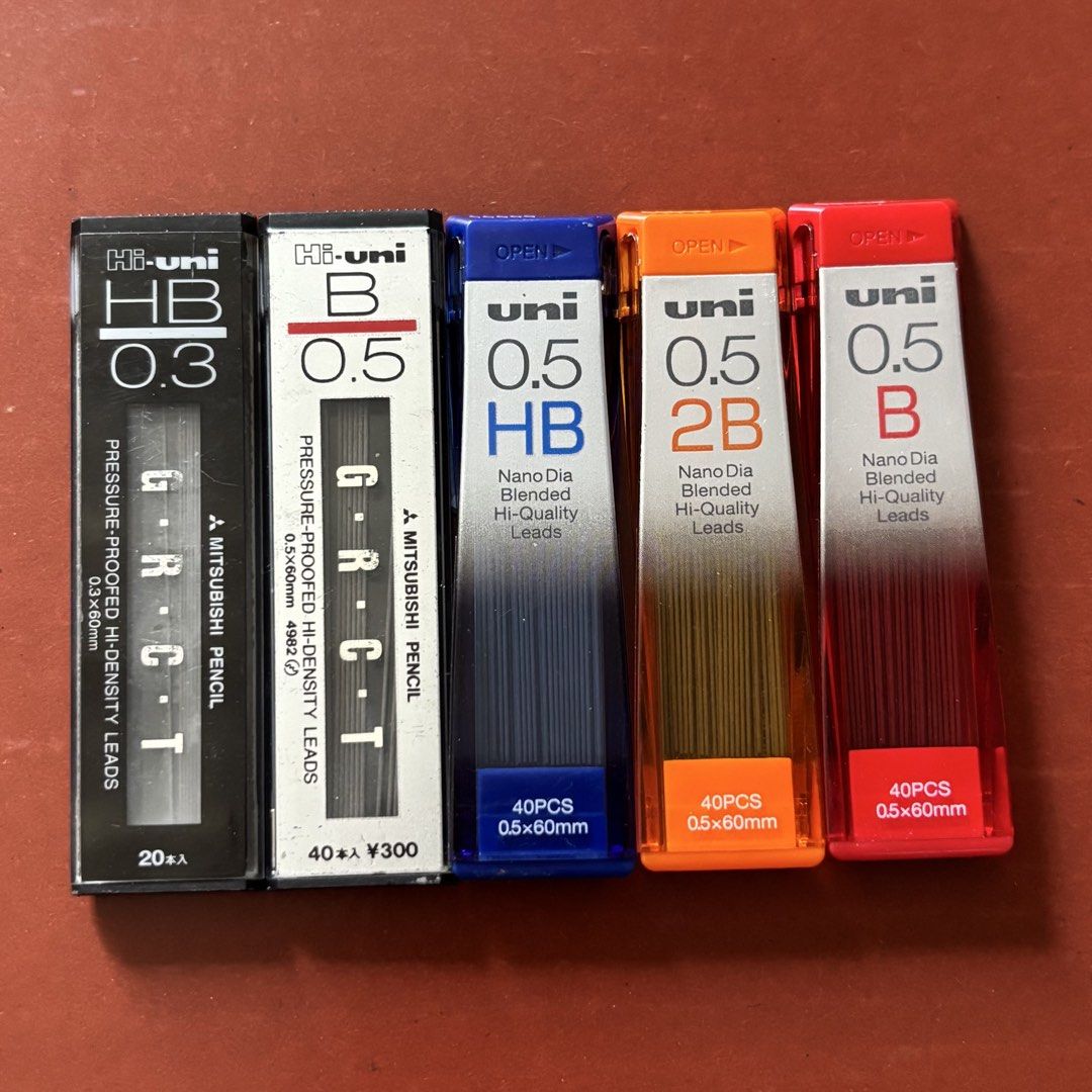 [TAKE ALL] Mechanical Pencil Lead Refills — Bundle 1 (Category: Stationery & School Supplies) located in Cavite. Submitted by nanangonlineshop (Listing ID 1470804372, Image 1). Description: 📌 Mechanical Pencil Lead Refills — Bundle 1 🏷️ P100 (take all) ⚠️ POLICY: ❌ NO COD ✅ AS IS, WHERE IS ✅ FIRST PAY BASIS ✅ MINE NOW, PAY NOW ✅ 3-DAYS HOLD ONLY. UNPAID RESERVATIONS ARE VOIDED. 📍 Location: Cavite 👉 WE SHIP NATIONWIDE (LUZON, VISAYAS & MINDANA