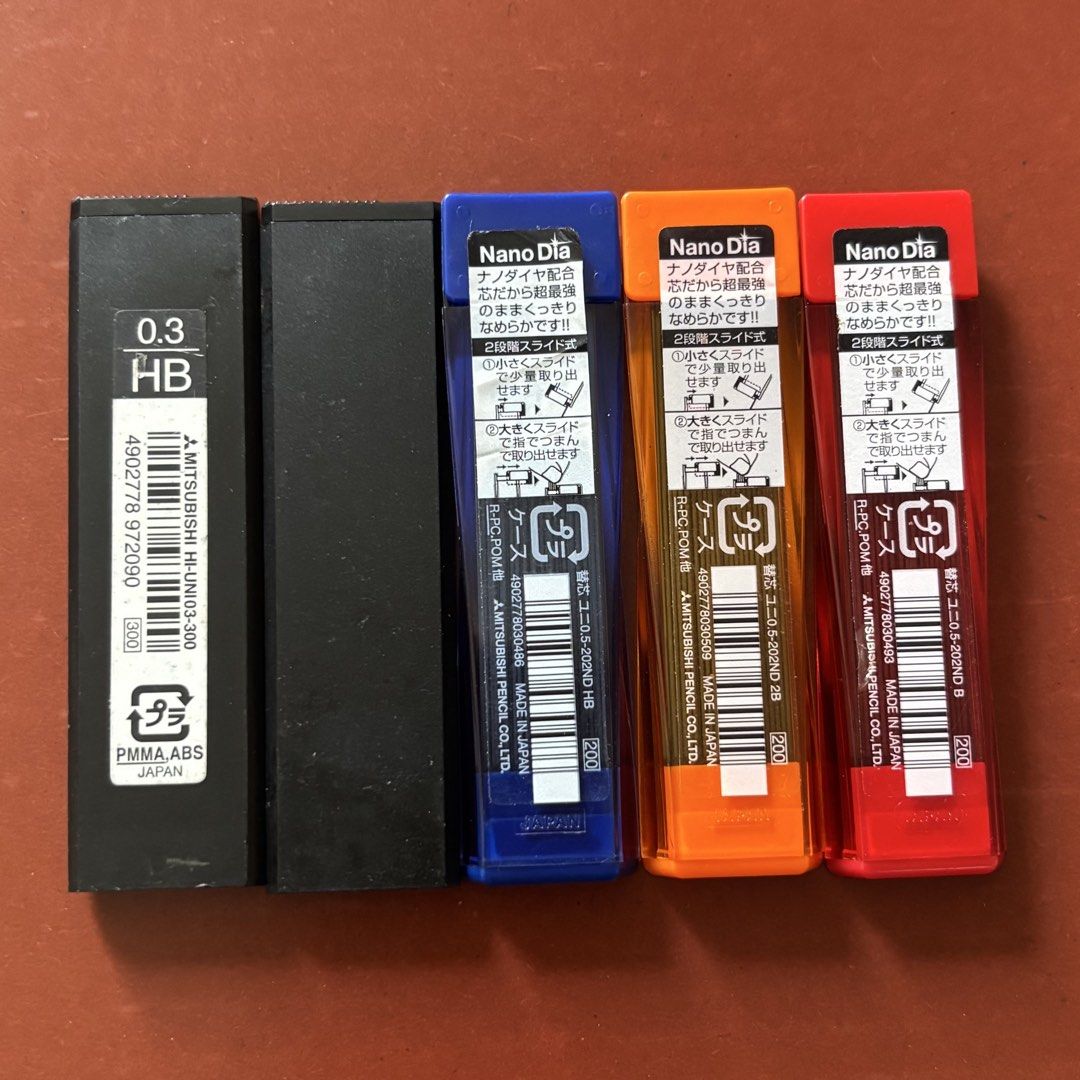 [TAKE ALL] Mechanical Pencil Lead Refills — Bundle 1 (Category: Stationery & School Supplies) located in Cavite. Submitted by nanangonlineshop (Listing ID 1470804372, Image 2). Description: 📌 Mechanical Pencil Lead Refills — Bundle 1 🏷️ P100 (take all) ⚠️ POLICY: ❌ NO COD ✅ AS IS, WHERE IS ✅ FIRST PAY BASIS ✅ MINE NOW, PAY NOW ✅ 3-DAYS HOLD ONLY. UNPAID RESERVATIONS ARE VOIDED. 📍 Location: Cavite 👉 WE SHIP NATIONWIDE (LUZON, VISAYAS & MINDANA