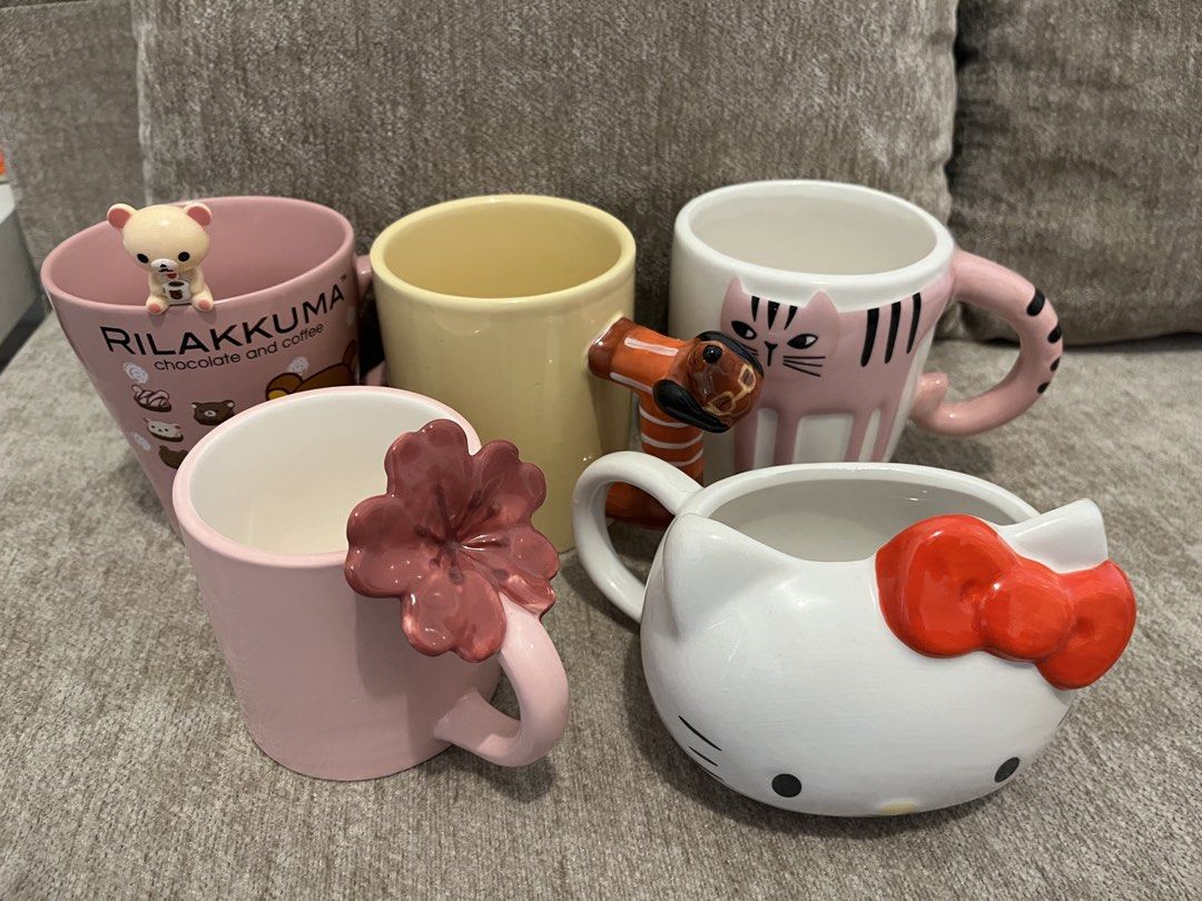 Take all Mugs Collection (Category: Coffee & Tea Tableware) located in Quezon City. Submitted by kleanklutter (Listing ID 1470818121, Image 1). Description: - ALL BRANDED (Paladone, Sanrio etc.) - Personal Collection - No flaws, never used. - RFS: making space for my baby.