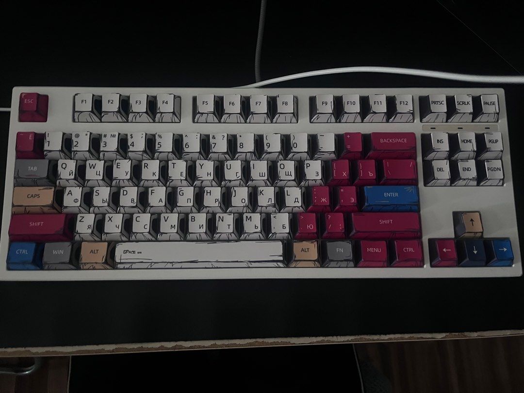 Tecware keyboard (Category: Computer Keyboard) located in Kuala Lumpur. Submitted by itscultivator (Listing ID 1470867014, Image 1). Description: Wired No rgb Switch gateron Come with box.