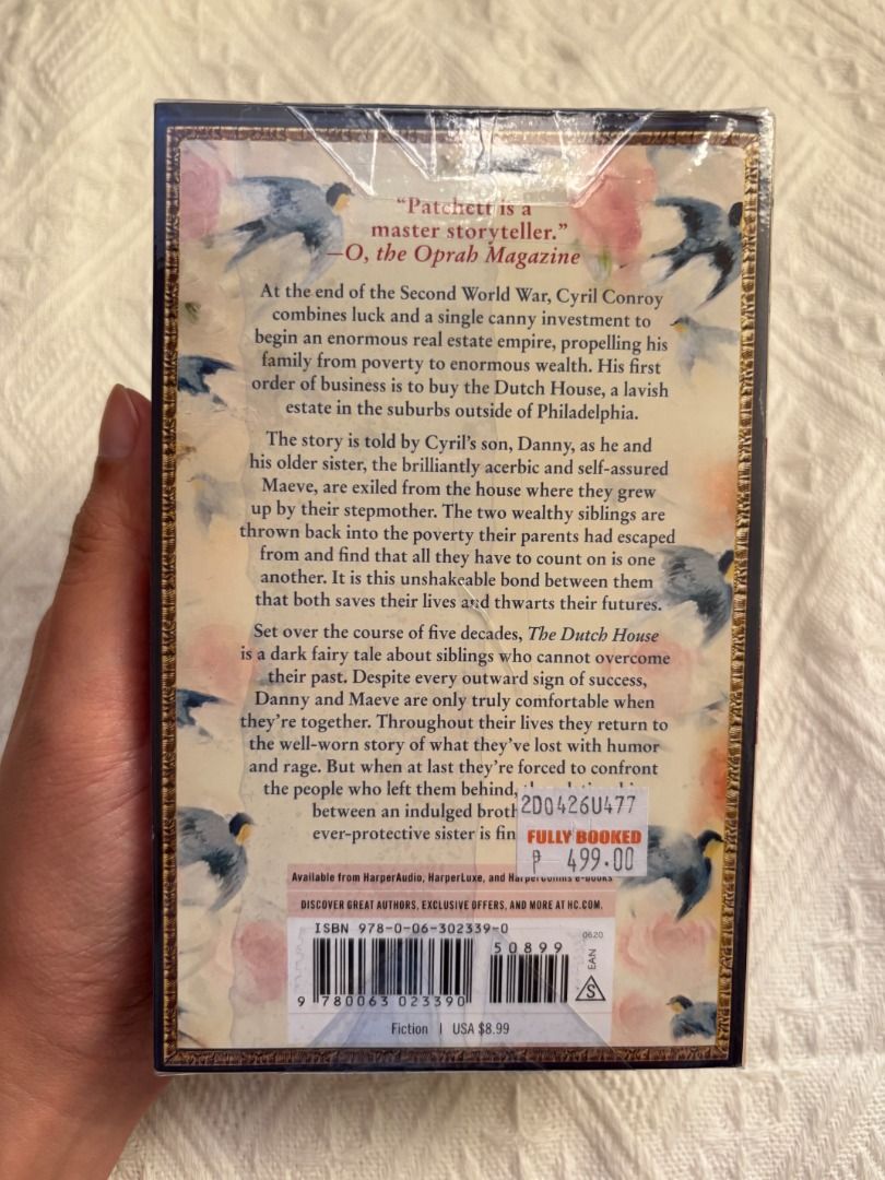 the dutch house by ann patchett (Category: Storybooks) located in Baguio. Submitted by miffystuffies (Listing ID 1470748007, Image 3). Description: 𐙚₊˚♡ the dutch house by ann patchett - ₱450 ❀ VGC - brand new 🎀 condition: • paperback • sealed copy 🎀 guidelines: • no cancellation of order • no rush shipping, direct J&T • location: baguio city 🎀 info: • genre: fiction, contemporary, literary fiction, historical fiction.