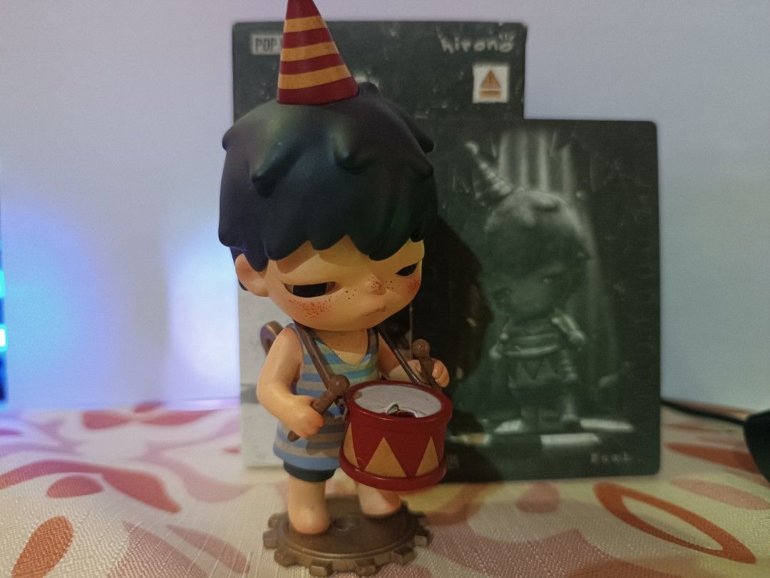 The Fool - Mime | Hirono (Category: Designer & Blind Box Toys) located in Magalang. Submitted by jules.diz (Listing ID 1470888295, Image 1). Description: QUITTING SALE !! MINT CONDITION, DISPLAYED ON BOX WITH SILICA GEL COMPLETE BOX, FOIL, CARD DM FOR MORE INFO.