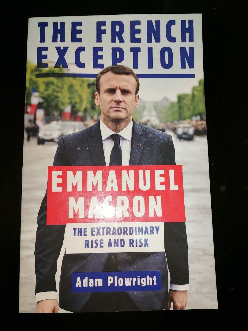 The French Exception - Emmanuel Macron (Category: Storybooks) located in Makati City. Submitted by booksbymarvin (Listing ID 1470853533, Image 1). Description: For sale Paperback In good condition MOD, MOP: LBC GRAB, GCASH, BPI.