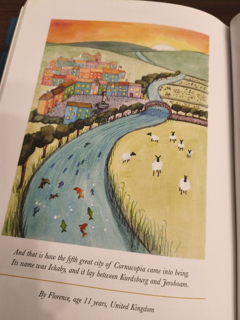 The Ickabog by J.K. Rowling Hardcover UK Version (Category: Storybooks) located in Pasay City. Submitted by chi_bao (Listing ID 1470928295, Image 3). Description: - Title: The Ickabog by J.K. Rowling - Format: Hardcover with beautiful foil-stamped decorative cover - Illustrations: Full of vibrant, colorful artwork by children worldwide - Condition: Clean pages, solid binding, well-kept overall.