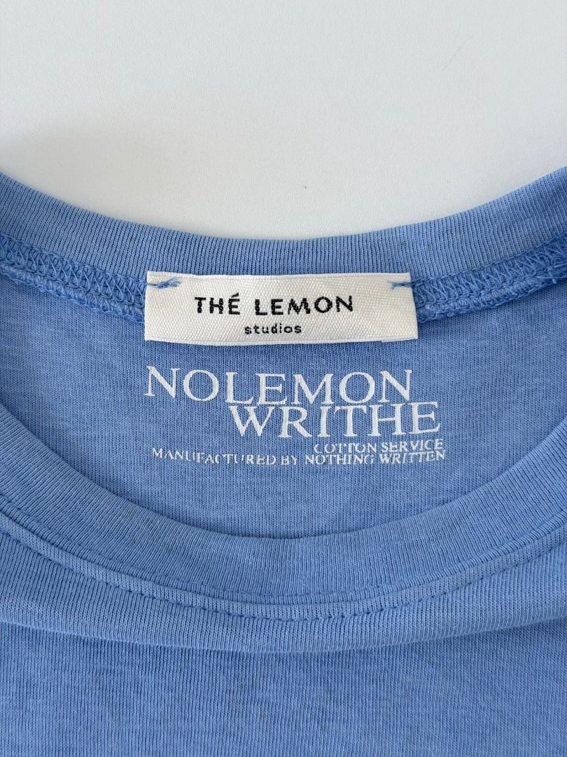 The Lemon Studios y2k shirt (Category: Shirts) located in Cabanatuan. Submitted by argarments.ph (Listing ID 1470802429, Image 3). Description: Tagged: Size 1 on tag, fits small Width 15.5" | Length 18.5" Condition: Good condition Issue(s): Minimal dirt stain (washable).