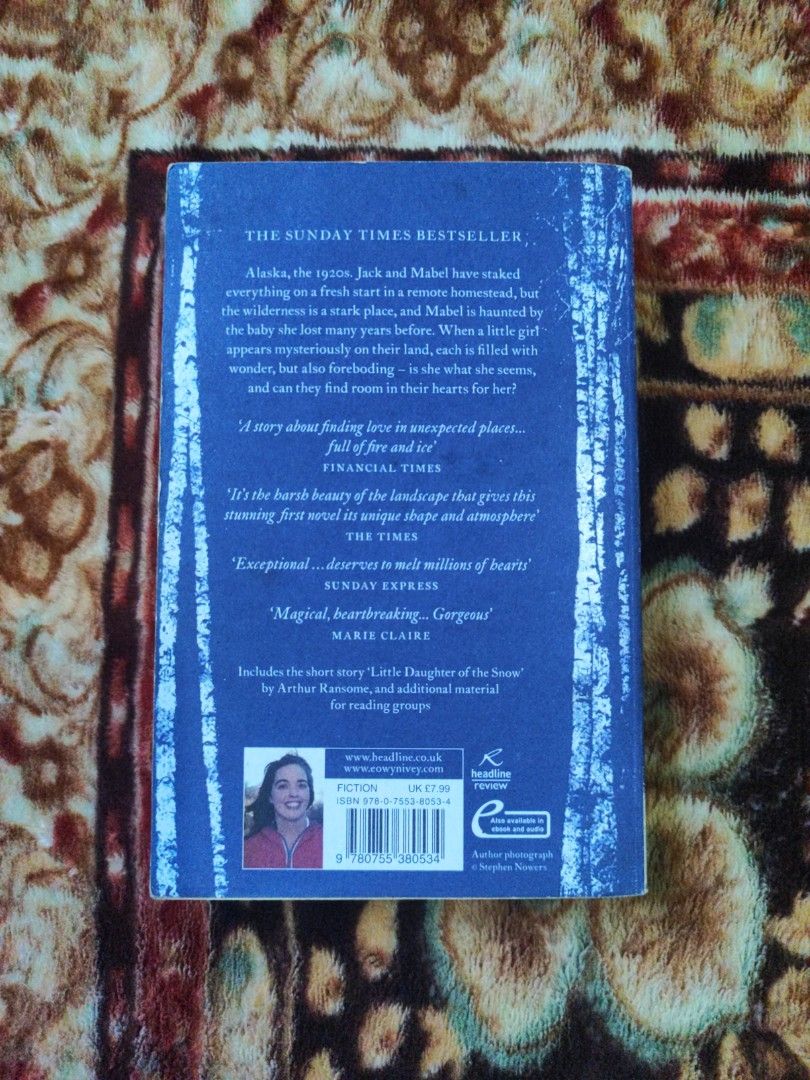 The Snow Child by Eowyn Ivey (Category: Storybooks) located in Puerto Princesa. Submitted by jyrxxii. (Listing ID 1470828790, Image 2). Description: .