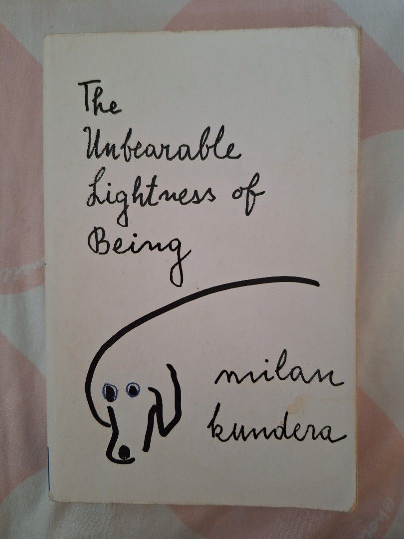 The Unbearable Lightness of Being by Milan Kundera (Category: Storybooks) located in Makati City. Submitted by bluecatmelody (Listing ID 1470811129, Image 1). Description: negotiable .
