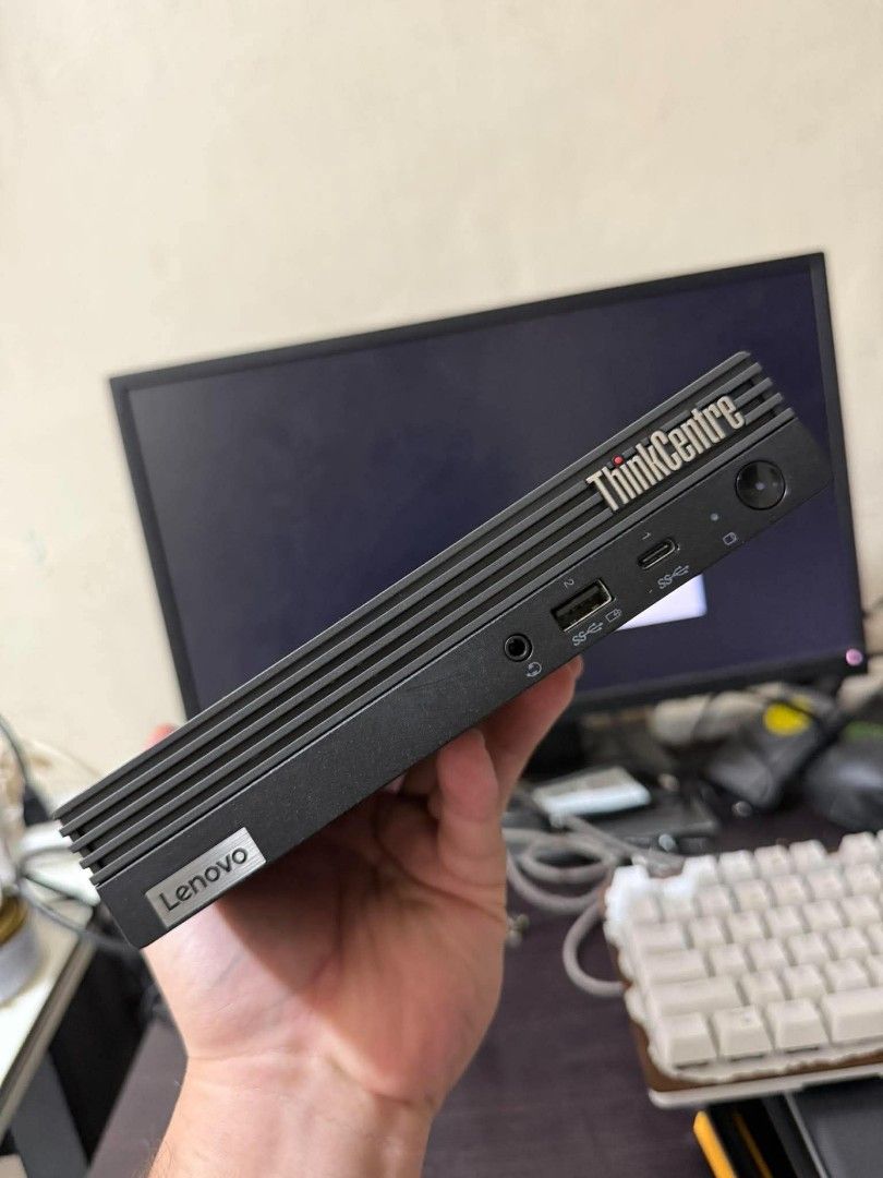 Thinkcentre m75q gen 2 (Category: Desktops) located in Manila. Submitted by happyearth.953a15 (Listing ID 1470846123, Image 1). Description: Thinkcentre m75q gen 2 AMD ryzen 7 pro 5750GE Amd Radeon Graphics 16gb ram 512gb nvme Windows 11 pro OS WiFi ready✅ With power adapter 💸💸 20,000 Location: San Andres bukid manila Pick up or deliver Location: San Andres bukid manila Pick up or deliver cod.