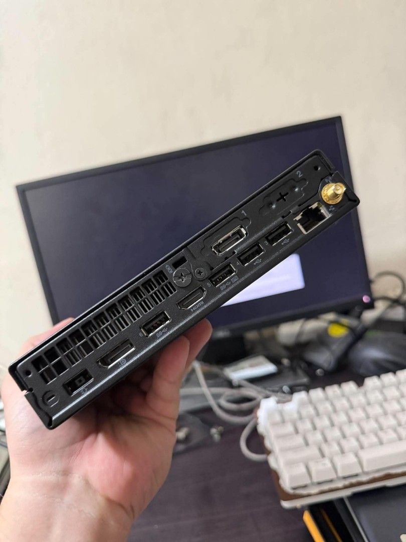 Thinkcentre m75q gen 2 (Category: Desktops) located in Manila. Submitted by happyearth.953a15 (Listing ID 1470846123, Image 2). Description: Thinkcentre m75q gen 2 AMD ryzen 7 pro 5750GE Amd Radeon Graphics 16gb ram 512gb nvme Windows 11 pro OS WiFi ready✅ With power adapter 💸💸 20,000 Location: San Andres bukid manila Pick up or deliver Location: San Andres bukid manila Pick up or deliver cod.
