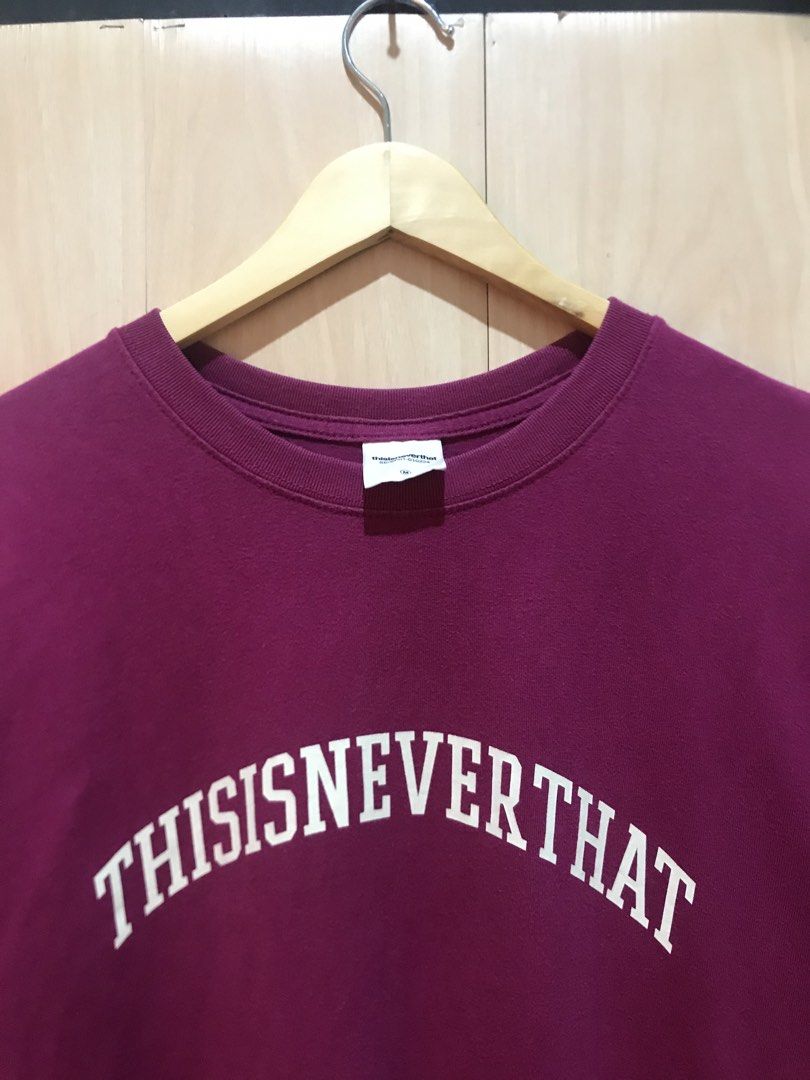 THISISNEVERTHAT TSHIRT (Category: Tshirts & Polo Shirts ) located in Davao. Submitted by tripgapprl (Listing ID 1470819791, Image 2). Description: Size: Large Dimes: 22x30 Condition: 9.5/10 Color rate: 9.3/10 No major issue Ready to wear.