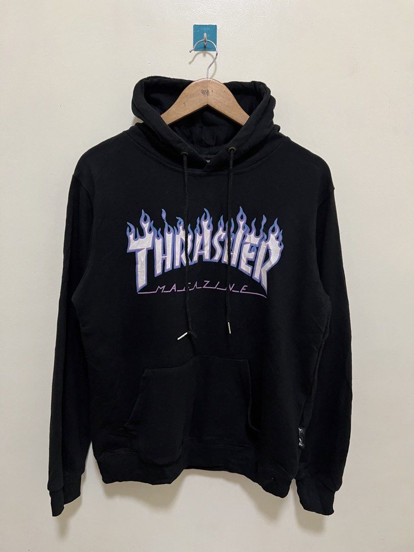 Thrasher Black Hoodie (Category: Coats, Jackets and Outerwear) located in Manila. Submitted by thriftpoint99 (Listing ID 1470817297, Image 1). Description: 23x26 No issue Excellent condition.