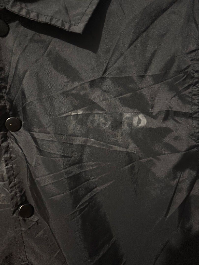 Thrasher Magazine 2010s Flame Coaches Jacket (Category: Coats, Jackets and Outerwear) located in Manila. Submitted by friedcrispybacon (Listing ID 1470843363, Image 2). Description: 9/10 Good condition Print flake L29 inch W23.5x2 inch Location: Dagupan City, Pangasinan • Local meet-up (nearby areas) Shipping Options: • J&T Express - Preferred (Payment First) • Lalamove COD - Preferred (Depends on the area • LBC Express (COD / COP) Payment First 