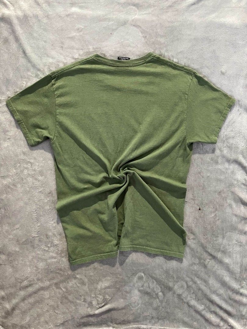 Thrasher Skate Mag T-shirt (Category: Activewear) located in Manila. Submitted by zenwind_3cdc42 (Listing ID 1470816910, Image 3). Description: Thrasher Skate Mag T-Shirt Army Green • Pre-shrunk cotton • Very Good Condition 9/10 • Dimension 28x19.5 { Medium } • Ship via j&t // flash DM me to claim.