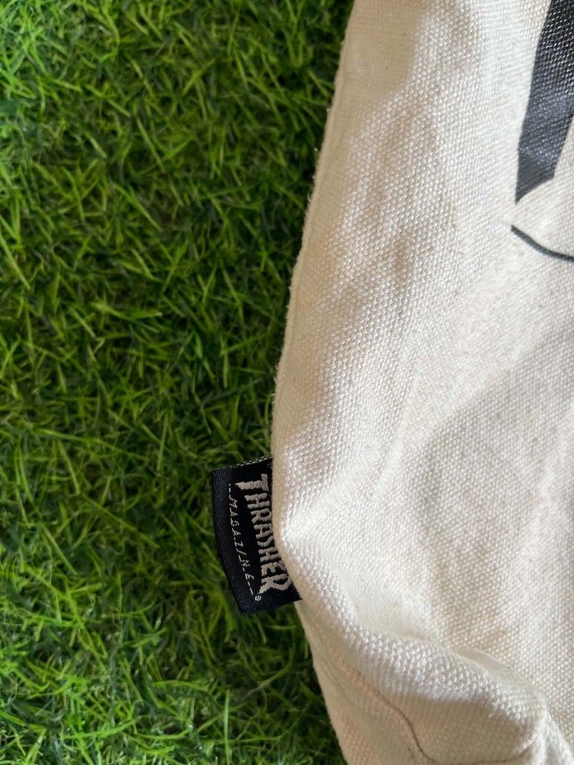 Thrasher Tote Bag (Category: Belt bags, Clutches and Pouches) located in Tayabas. Submitted by renew.revibe (Listing ID 1470824863, Image 2). Description: Thrasher Tote Bag Excellent Condition Need Cleaning Only Auth 14.5W x 16L 400 +SF.