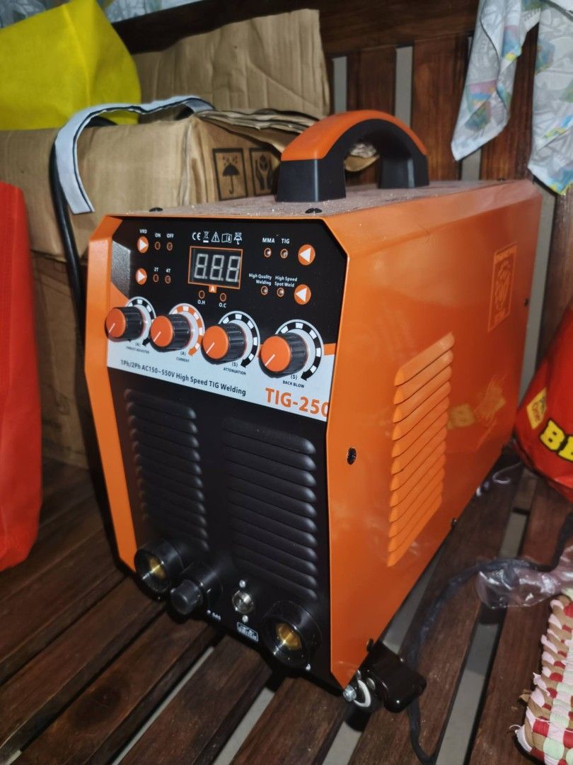TIG / MMA WELDING (Category: Construction Tools & Equipment) located in Imus. Submitted by dinecarmela29 (Listing ID 1470763486, Image 3). Description: • Single Phase High Speed Tig Welding Machine / SMAW • Not used • with Complete Accessories • Plug and play.