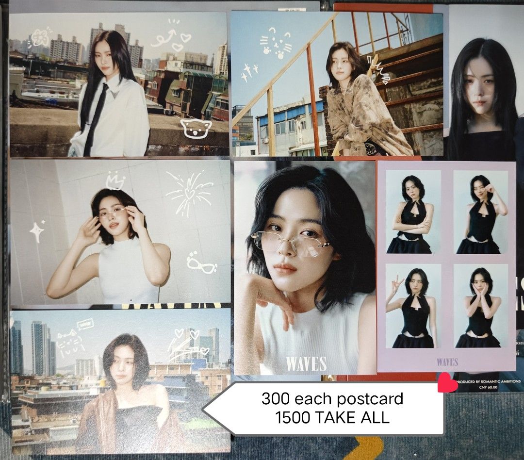 (TINGI/SET) ITZY Ryujin WAVES Magazine 2026 (Category: K-Wave Merchandise) located in Manila. Submitted by _itzypissyyy (Listing ID 1470748782, Image 3). Description: 🫶ONHAND RYUJIN WAVES MAGAZINE 2026 Hello, MIDZYs! 🫶🏻🥹 Baka may naghahanap ng Ryujin Waves items to add to your collection! 💗 ✨I'm selling this Ryujin Waves inclusions, available for TINGI / PER SET or TAKE ALL! 📌 Prices are indicated in the photo 📌 Available for tingi or per 