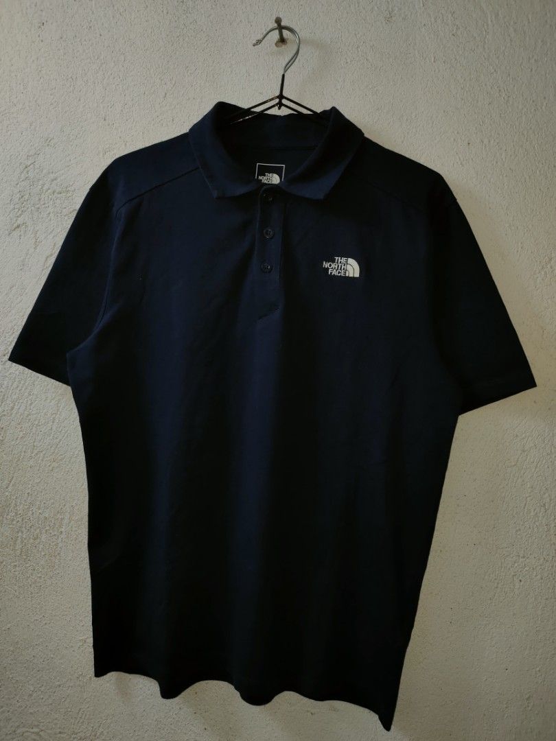 TNF POLO SHIRT (Navy Blue) (Category: Formal Shirts) located in Baguio. Submitted by jathriftx (Listing ID 1470838495, Image 1). Description: TNF POLO SHIRT (Navy Blue) Medium L27 x W22 Good as new.