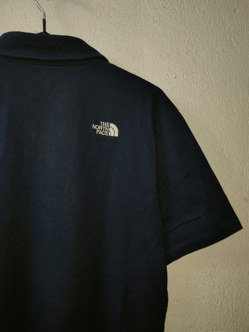 TNF POLO SHIRT (Navy Blue) (Category: Formal Shirts) located in Baguio. Submitted by jathriftx (Listing ID 1470838495, Image 3). Description: TNF POLO SHIRT (Navy Blue) Medium L27 x W22 Good as new.
