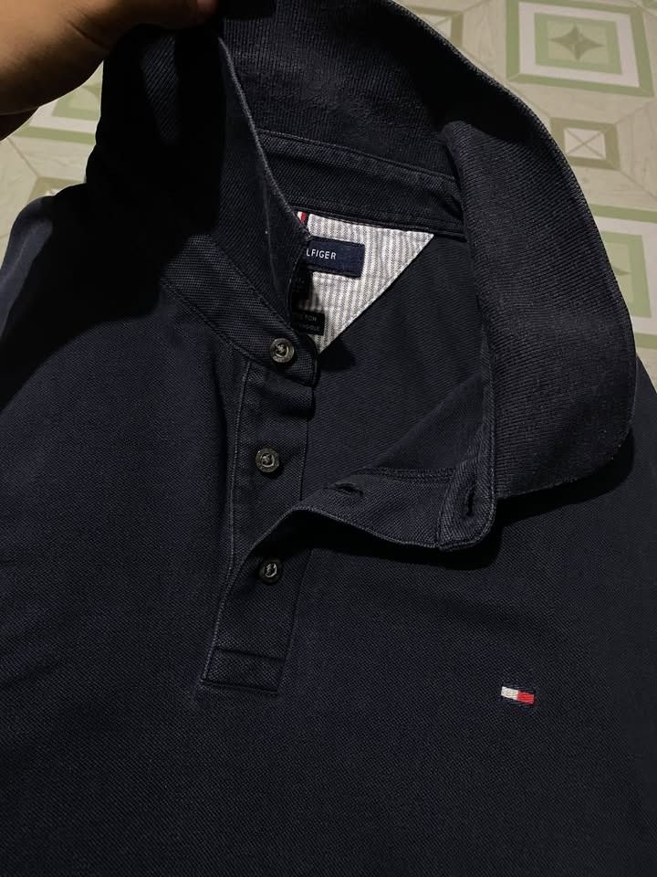 Tommy Hilfiger Navy Blue (Category: Tshirts & Polo Shirts ) located in Caloocan City. Submitted by lthrifts993 (Listing ID 1470849591, Image 3). Description: Tommy Hilfiger Navy Blue 23x28 Color Rate: 9.5/10 Issue: None .
