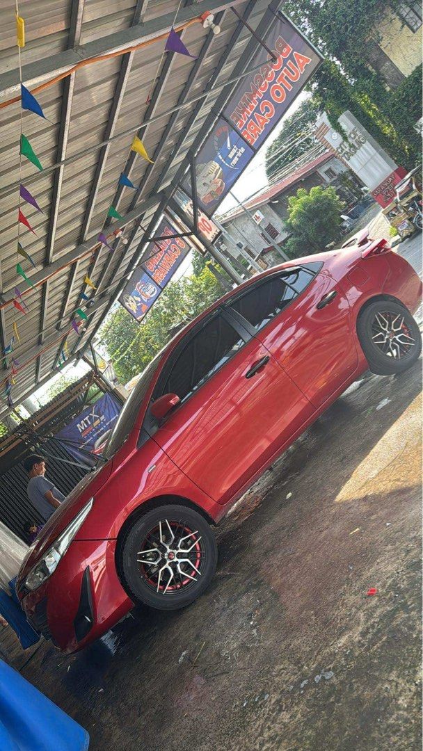 Toyota Vios 2019 TOYOTA VIOS E Auto (Category: Used Cars) located in Manila. Submitted by feifei112211 (Listing ID 1470905374, Image 2). Description: 2019 TOYOTA VIOS E 2019 (RED) Automatic Transmission 1.3 E 53,8XXkm Mileage Tuesday Coding (3) Complete Papers (OR/CR) Regustered until 2027 1 Original Key Complete set of tools from Casa Open Deed of sale Upgrades : LED Lights by Auto-Beam LED Pro 16” Rims Spoiler Dashcam RFS : Not being used (Tota