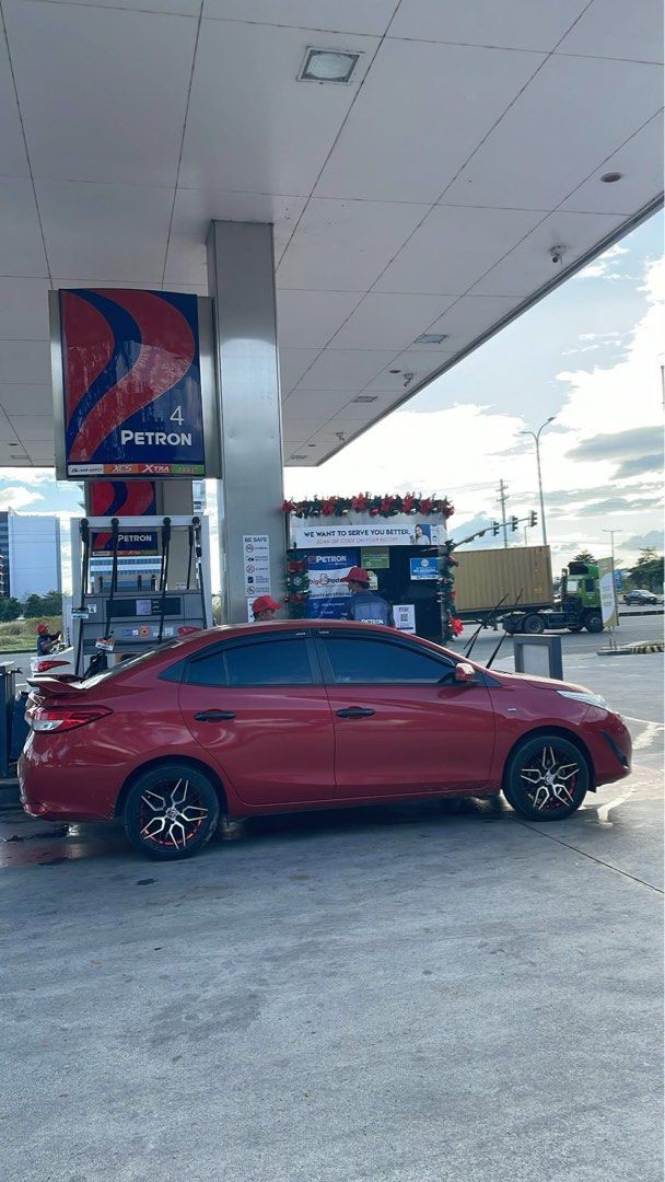 Toyota Vios 2019 TOYOTA VIOS E Auto (Category: Used Cars) located in Manila. Submitted by feifei112211 (Listing ID 1470905374, Image 1). Description: 2019 TOYOTA VIOS E 2019 (RED) Automatic Transmission 1.3 E 53,8XXkm Mileage Tuesday Coding (3) Complete Papers (OR/CR) Regustered until 2027 1 Original Key Complete set of tools from Casa Open Deed of sale Upgrades : LED Lights by Auto-Beam LED Pro 16” Rims Spoiler Dashcam RFS : Not being used (Tota