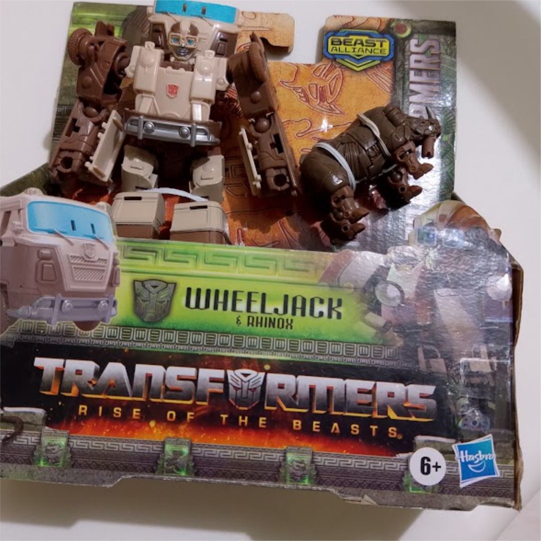 Transformers Wheeljack and Rhinox (Category: Action & Battle Toys) located in Quezon City. Submitted by susmaryosep1 (Listing ID 1470780755, Image 2). Description: Transformers Wheeljack and Rhinox Brand New 2k QC pick up via lalamove.