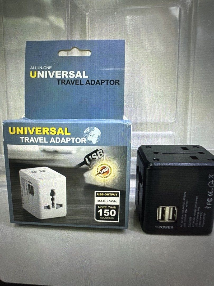 Travel adaptor universal (Category: Cables & Adaptors) located in Manila. Submitted by erick80762 (Listing ID 1470845828, Image 1). Description: .