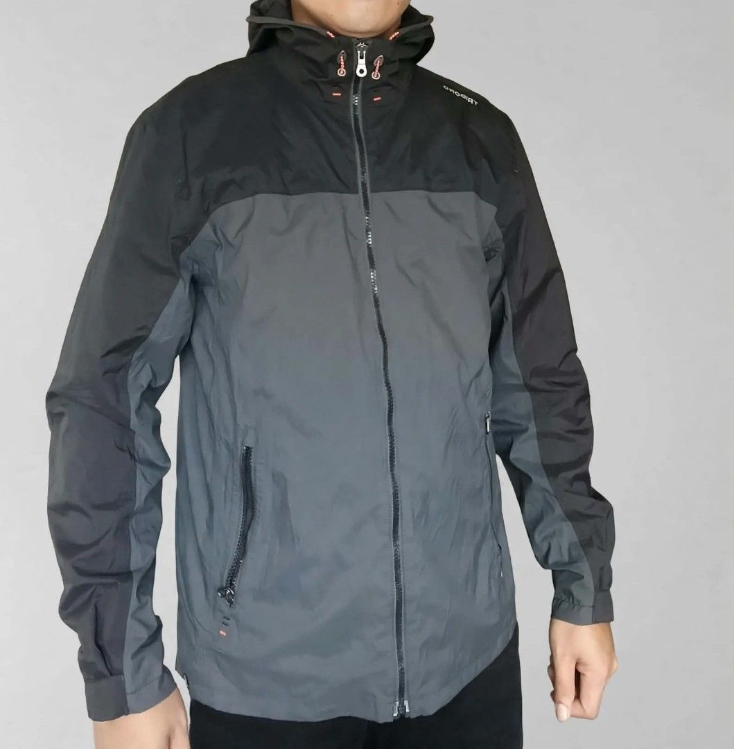 Tribord TSYC Waterproof Sailing Jacket (Category: Coats, Jackets and Outerwear) located in Binan City. Submitted by jaycey_028 (Listing ID 1470748314, Image 1). Description: ‎FS: Tribord TSYC Waterproof Sailing Jacket - ₱950 (negotiable) ‎ · ‎Size: M on tag, fit M-L · ‎Color: Black/Gray outer, Orange lining · ‎Condition: 9/10, no issue, all zippers working, tags intact · ‎Waterproof & breathable, may hood + mesh lining · ‎Pang ulan / motor / hike