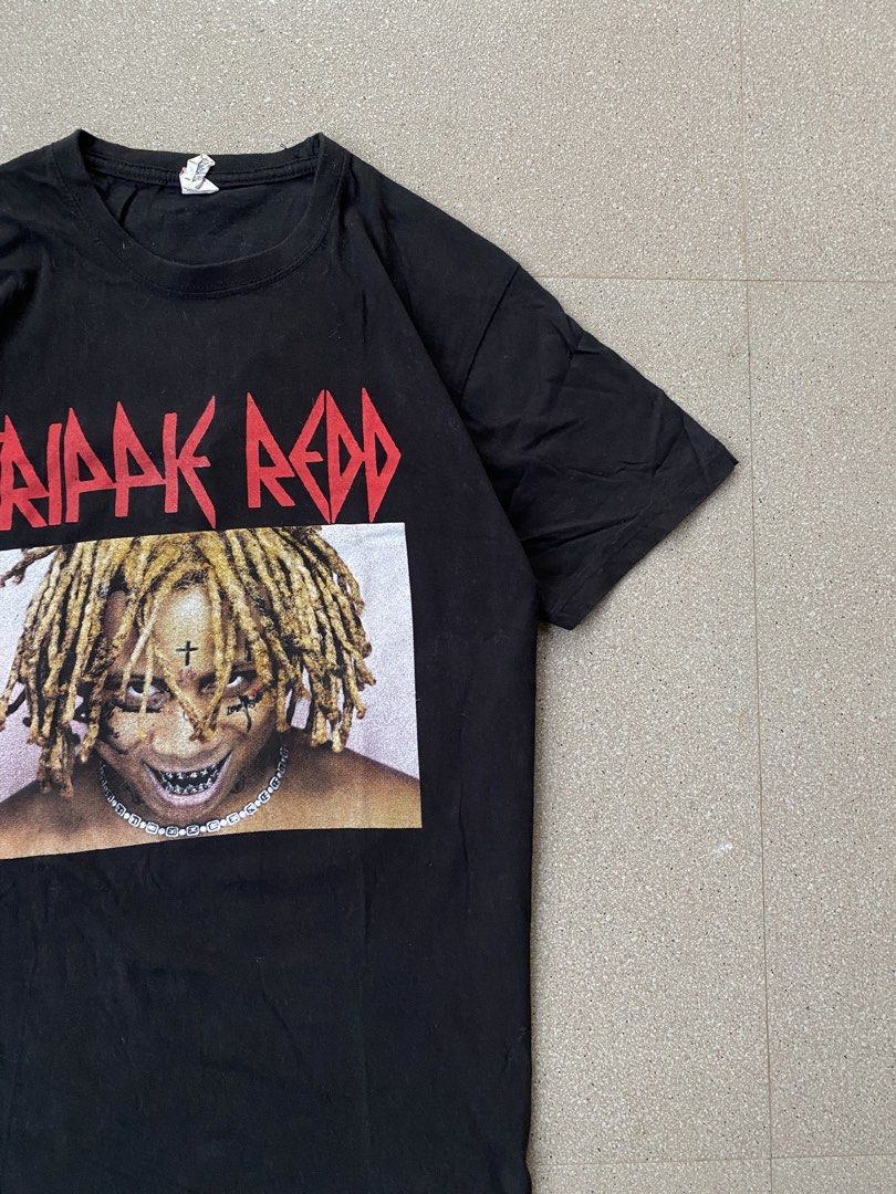 Trippie Redd Graphic T-Shirt (Category: Tshirts & Polo Shirts ) located in Caloocan City. Submitted by webspot (Listing ID 1470796550, Image 3). Description: Trippie Redd Graphic T-Shirt Size - Large Width - 20 Length - 28 .