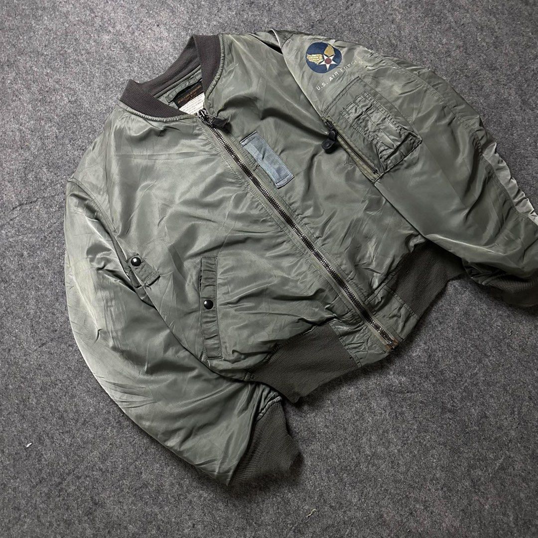 True vintage 60s Alpha Industries USAF B-15D Mod flight jacket (Category: Coats, Jackets and Outerwear) located in Zamboanga. Submitted by swayporgy (Listing ID 1470877854, Image 3). Description: .