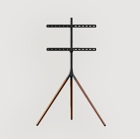 Tv tripod stand (Category: Home Improvement Tools & Accessories) located in Manila. Submitted by dolorchris69891 (Listing ID 1470749446, Image 2). Description: TV Tripod Stand Compatible with 45” – 65” TVs Elegant natural oak-look, solid beechwood legs Stable non-slip feet and cable management system 180° Swivel range VESA compatible: 200 × 200 – 600 × 400 Weight capacity 32kg (25kg on glossy floors such as tiles, polished wood and concrete) With