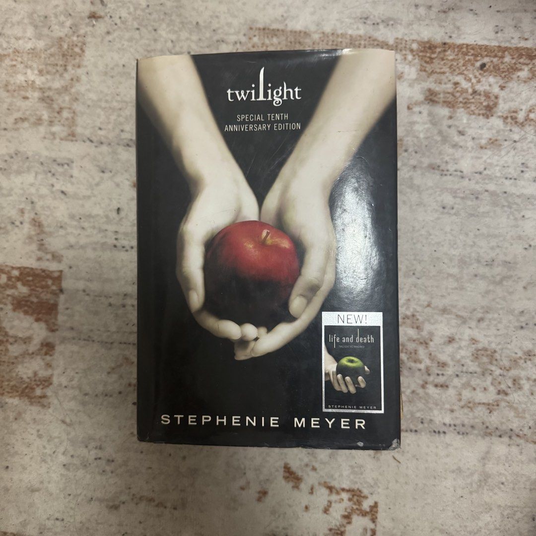 Twilight Book / Life & Death Reimagined (Category: Storybooks) located in Manila. Submitted by tkilla (Listing ID 1470820492, Image 1). Description: RFS: Too many books Bought from NBS ! Original price: ₱1,925 Price is still negotiable :).