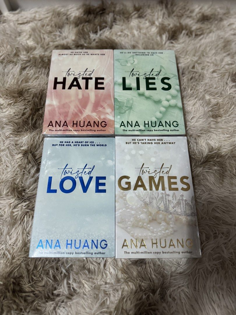 TWISTED Series by Ana Huang (Category: Storybooks) located in Paranaque City. Submitted by _xxyengxx_ (Listing ID 1470926781, Image 2). Description: BRAND NEW SEALED NOT REMAINDERED Location: Parañaque MOD: J&T.