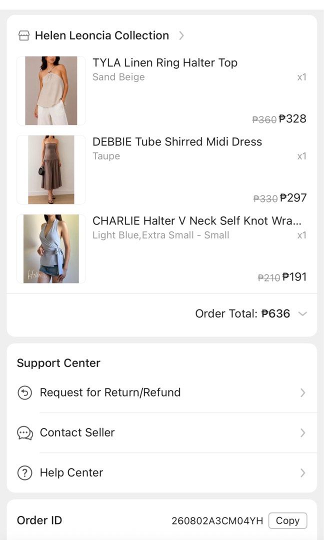 TYLA Linen Ring Halter Top Sand Beige (Category: Sleeveless) located in Manila. Submitted by mightydog-cae4 (Listing ID 1470821651, Image 2). Description: - best fit for 30-32 bust size can do 34bust size Brand/Style: TYLA linen ring halter top - Color: Sand beige - Material: Breezy, comfortable fabric perfect for hot days - Details: Cute ring detail at the neck with adjustable straps - Condition: Worn once, still in great shape, clean and ready 