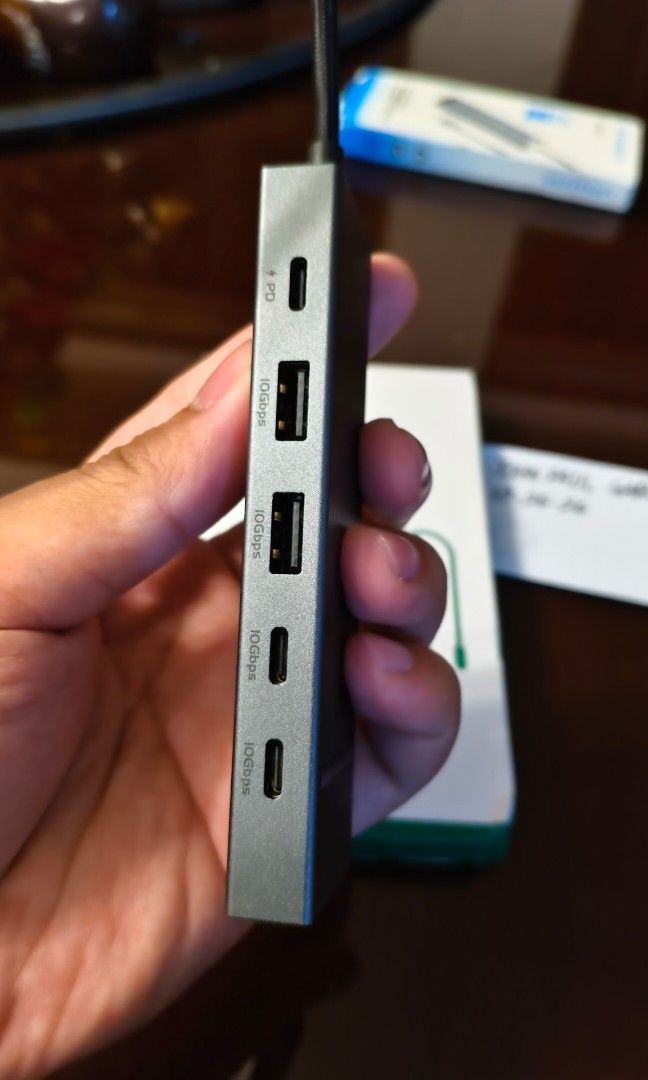 Ugreen Revodok USB Hub (Category: Cables & Adaptors) located in Bamban. Submitted by jpthrift_90210 (Listing ID 1470861235, Image 2). Description: Ugreen Revodok 6-in-1 USB Hub Type-C NO ISSUE Condition: Bnew, opened for testing only Loc: Bamban, Tarlac Meetup or Shipping.