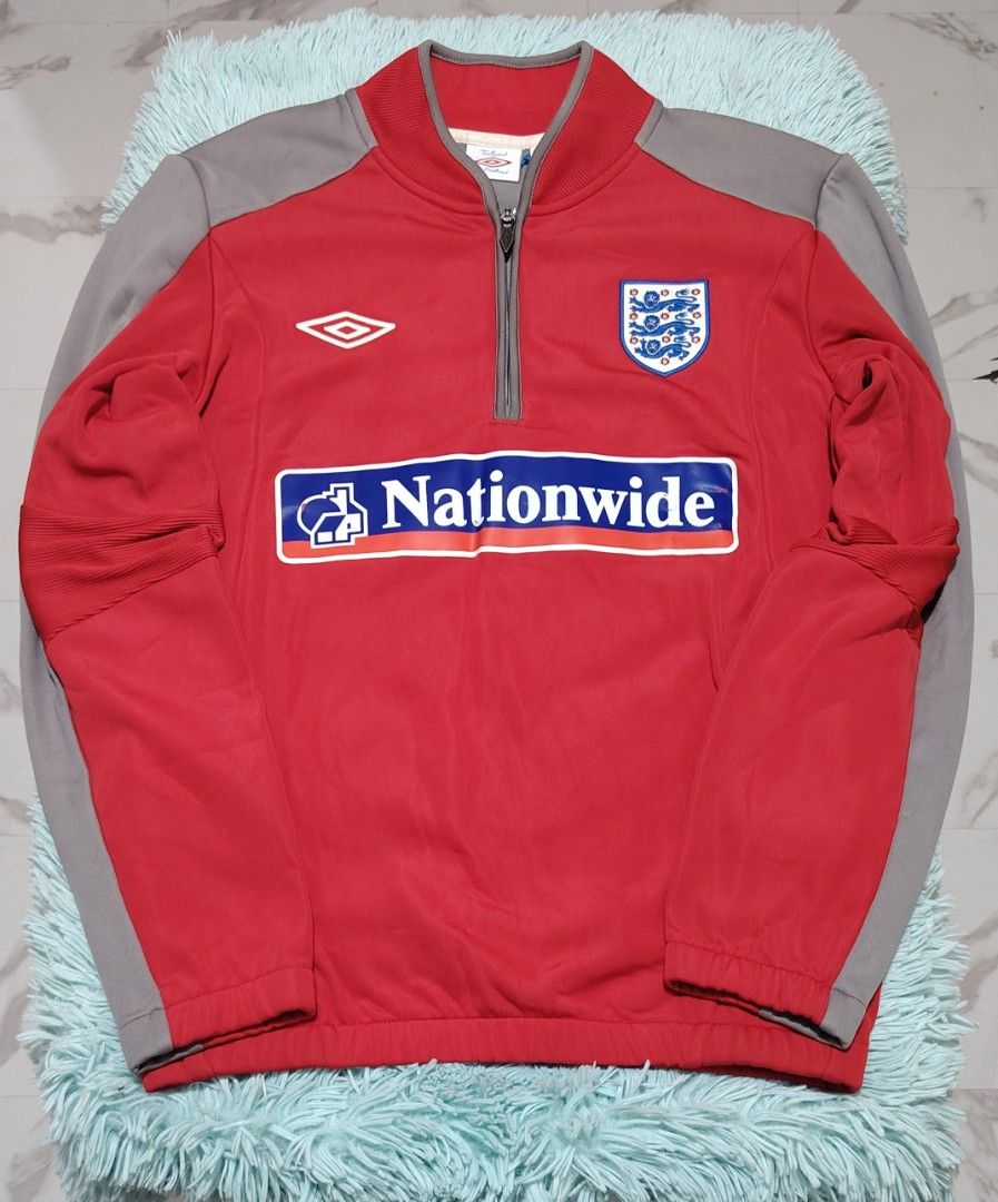 Umbro england halfzip training (Category: Activewear) located in Quezon City. Submitted by thriftmo19 (Listing ID 1470897222, Image 1). Description: Size medium / 21x26 9/10 condition Check all photos 1200 only.