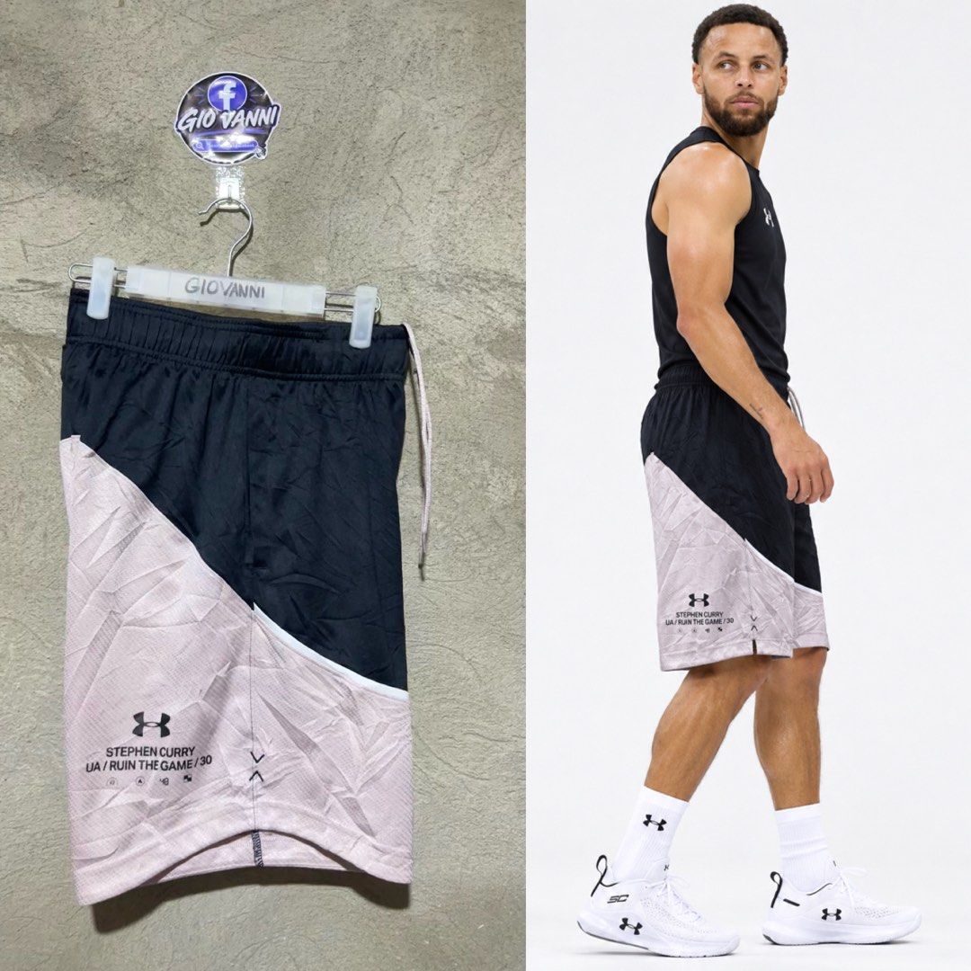 Under Armour Stephen Curry “Ruin the Game (Category: Activewear) located in Ozamiz City. Submitted by quick_done_deals (Listing ID 1470767812, Image 1). Description: 🛒 ** Under Armour Stephen Curry “Ruin the Game” athletic shorts ** 💯 Excellent Condition 📐 Dimes: Length: 19 Waist: 30-32 🔍 Issue: None 🎨 Color Rate: 9.5 / 10.