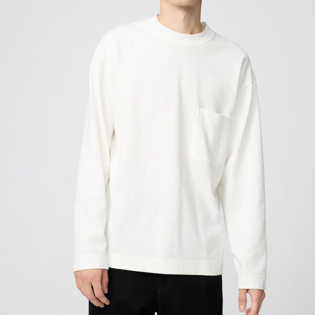 Uniqlo Boxy Cropped Longsleeve (Category: Tshirts & Polo Shirts ) located in Manila. Submitted by 1126mnl. (Listing ID 1470903831, Image 1). Description: Excellent condition (None) Issue 10/10 Color rate Length (26) " Width (20.5) " Price: 🏷Mine/(M) : ₱350 +Shipping fee Quezon city, Philippines📍.
