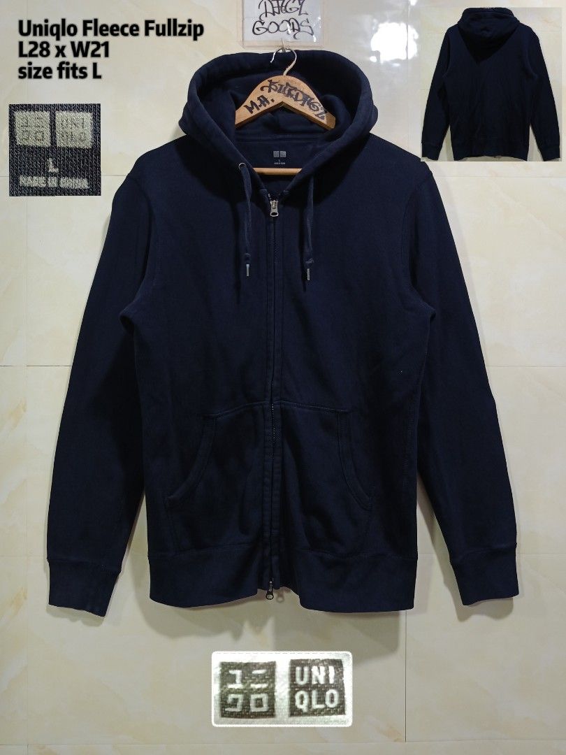uniqlo fullzip (Category: Hoodies) located in Talisay. Submitted by burdagz13 (Listing ID 1470930268, Image 1). Description: condition: good as new colorrate: 10-10 issue: none 💸 First pay basis only 🚀 J&T shipping nationwide (doortodoor).