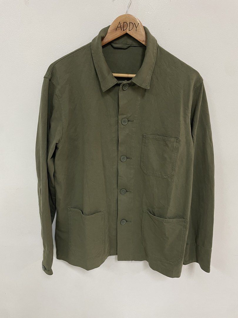 Uniqlo Men’s Jersey Jacket (Category: Coats, Jackets and Outerwear) located in Mexico. Submitted by addyshane78413 (Listing ID 1470881579, Image 3). Description: Uniqlo Men’s Uniqlo Jersey Jacket Color: olive W:22 L: 28 MOP: Gcash ✅ Mine Now, Pay Now ✅ First to Pay, Gets the Item ❌No rush shipping 📍 PAMPANGA Courier: JnT 🚚🚚 PM 💌💌 .
